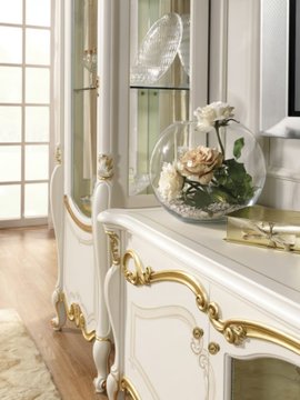 LA FENICE - Wooden display cabinet with integrated lighting by CASA +39 - view 3